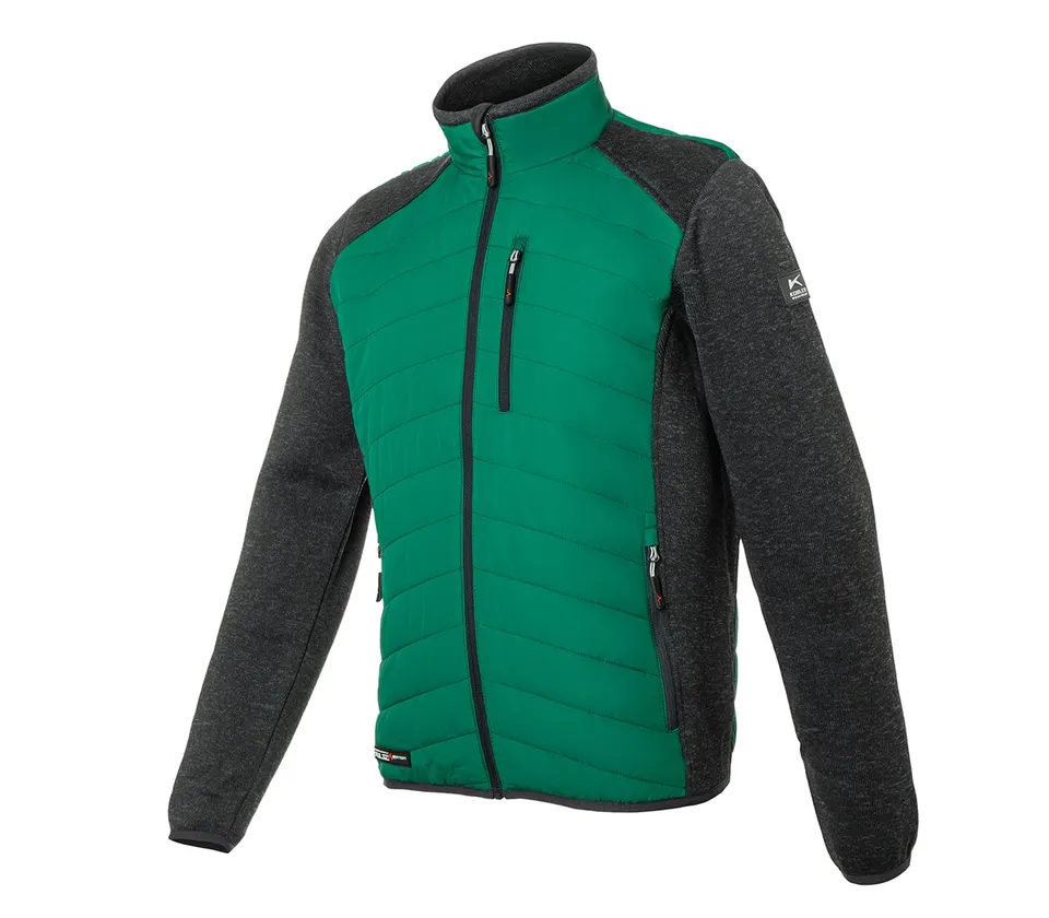 k-bler-pulse-herren-hybrid-jacke-strickfleece-steppjacke image 1