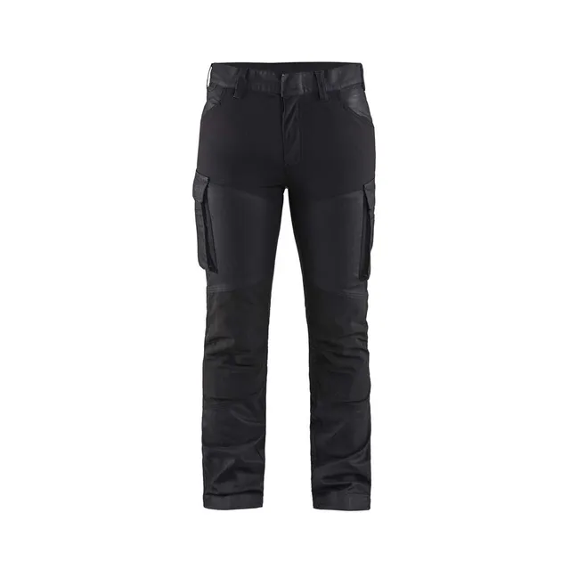 bl-kl-der-service-arbeitshose-stretch-schwarz-regular image 1