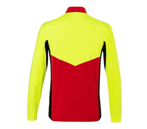 k-bler-arbeits-t-shirt-langarm-zipp-neck-unisex-mit-mesh-bel-ftung image 4