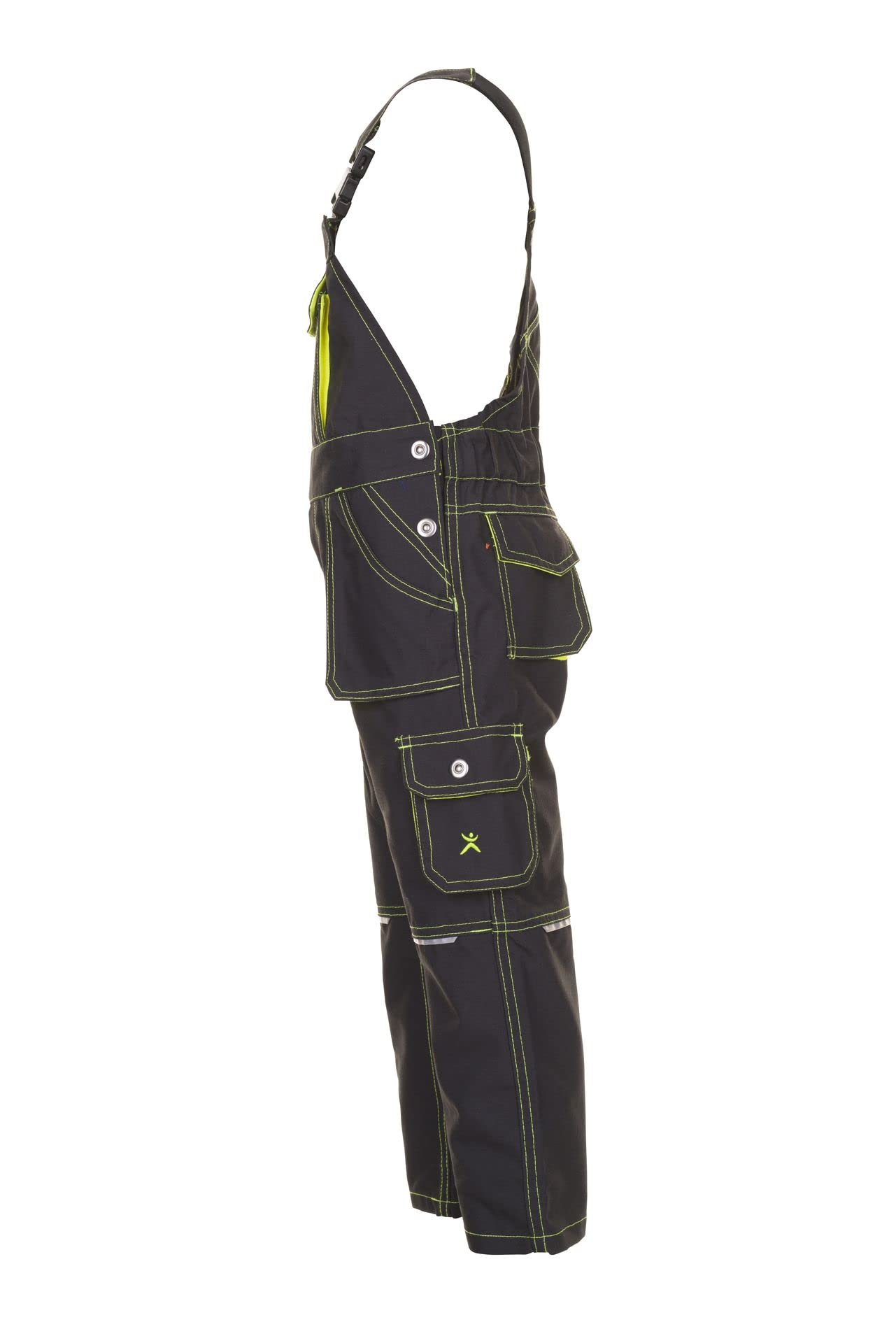 planam-junior-6120086-latzhose-anthrazit-gelb-gr-e-86-92 image 3