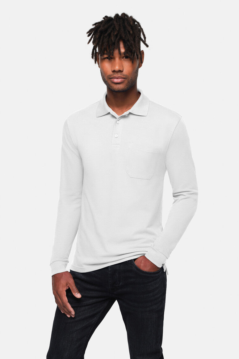 hakro-no-817-pocket-longsleeve-polo-mikralinar-eco-langarm-polo-mit-brusttasche image 2