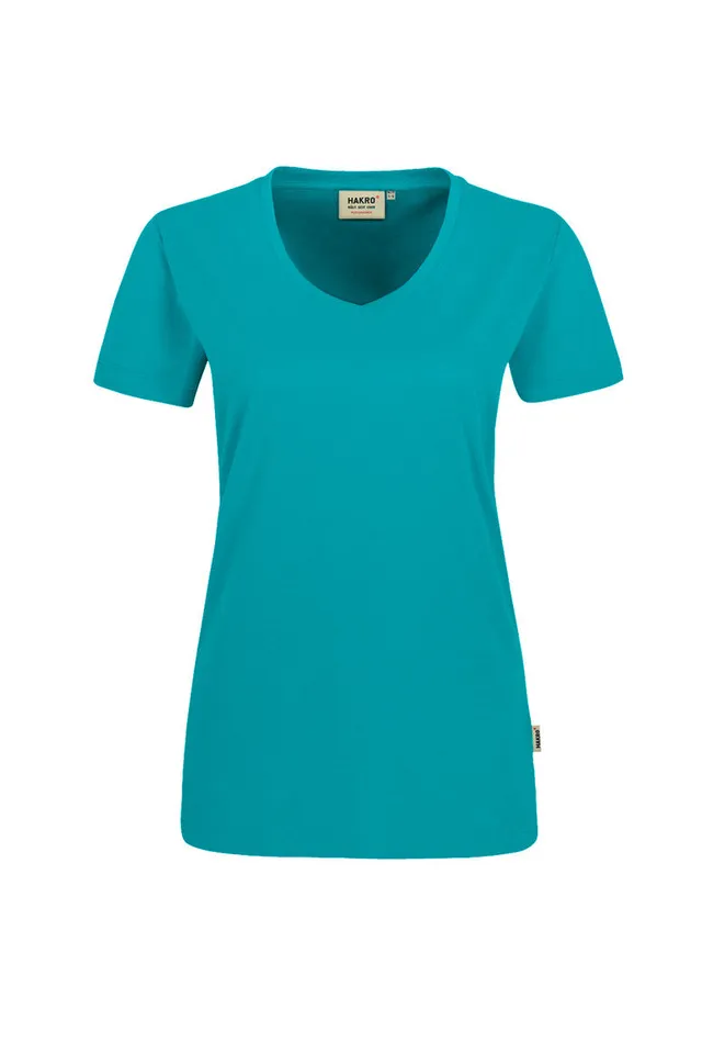 hakro-no-181-damen-v-shirt-mikralinar-arbeits-t-shirt image 1