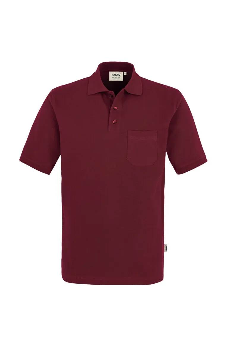 hakro-no-802-pocket-poloshirt-top-comfort-fit-corporate-essentials-polo image 1