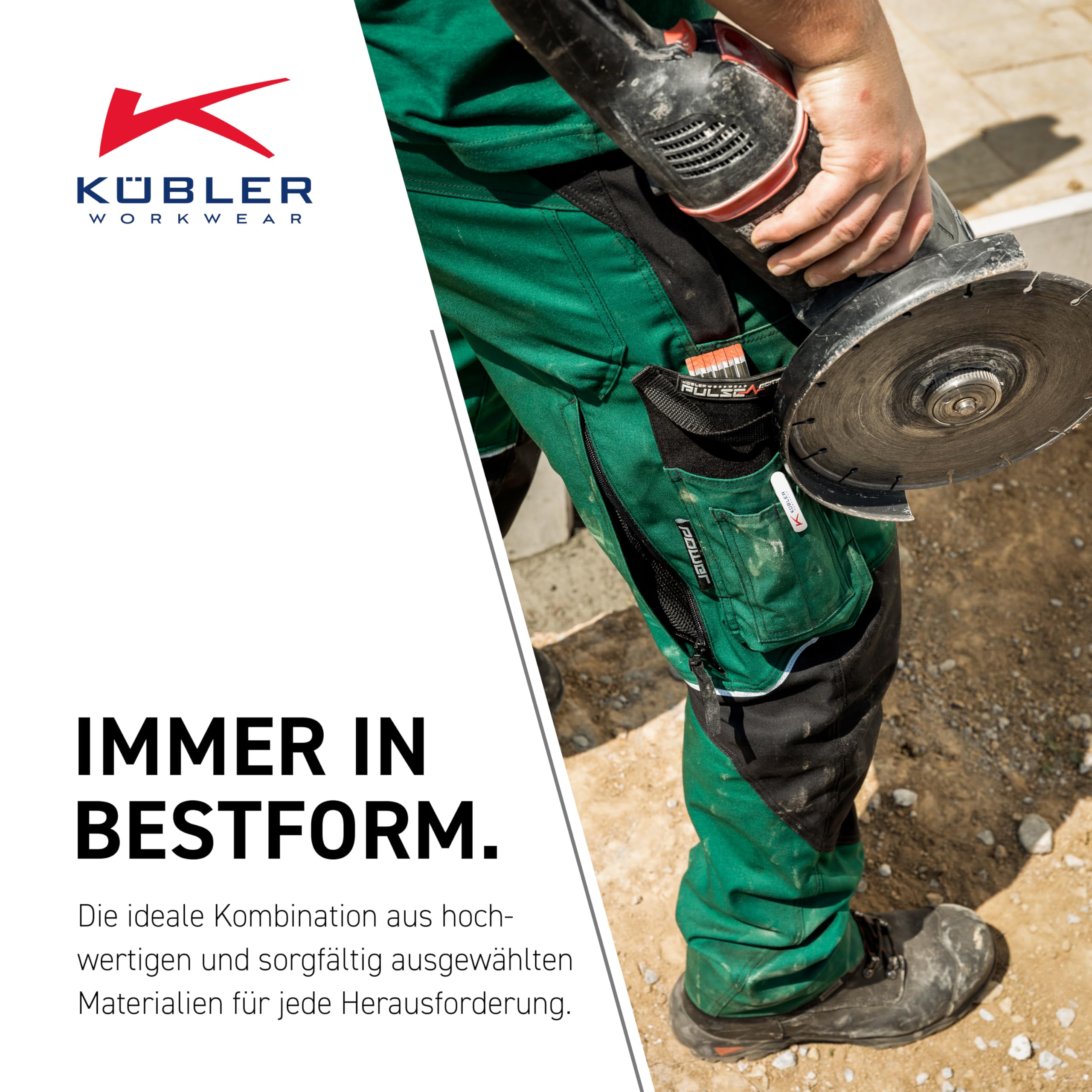 k-bler-pulse-eco-bundhose-moosgr-n-schwarz-gr-e-50-cargohose image 2