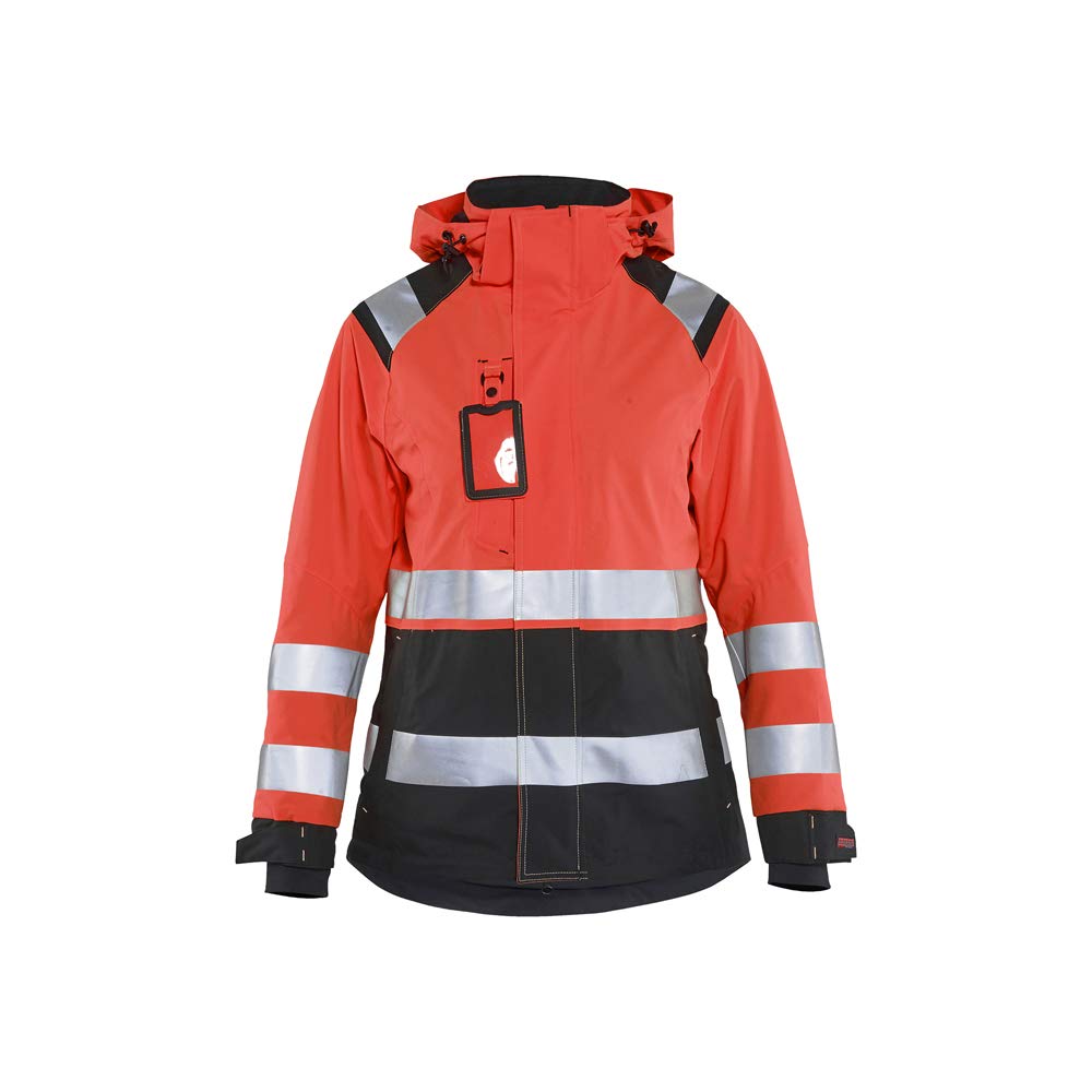 bl-kl-der-4904-damen-high-vis-shell-jacke-warnschutzjacke image 4
