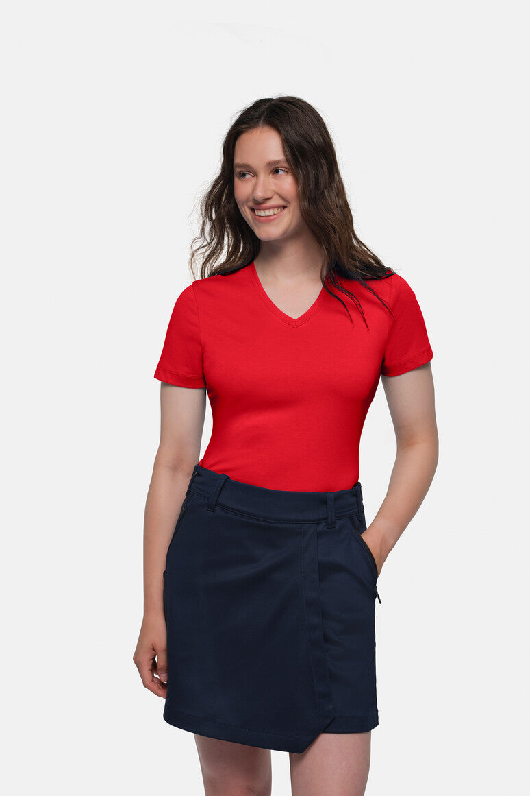 hakro-no-169-cotton-tec-damen-v-shirt image 7