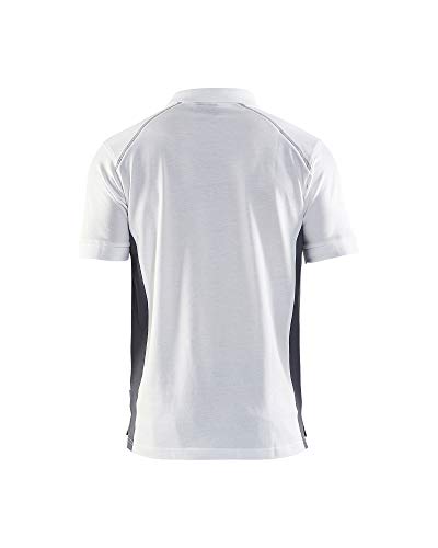 bl-kl-der-3324-polo-shirt-unisex-wei-grau-gr-e-m image 6