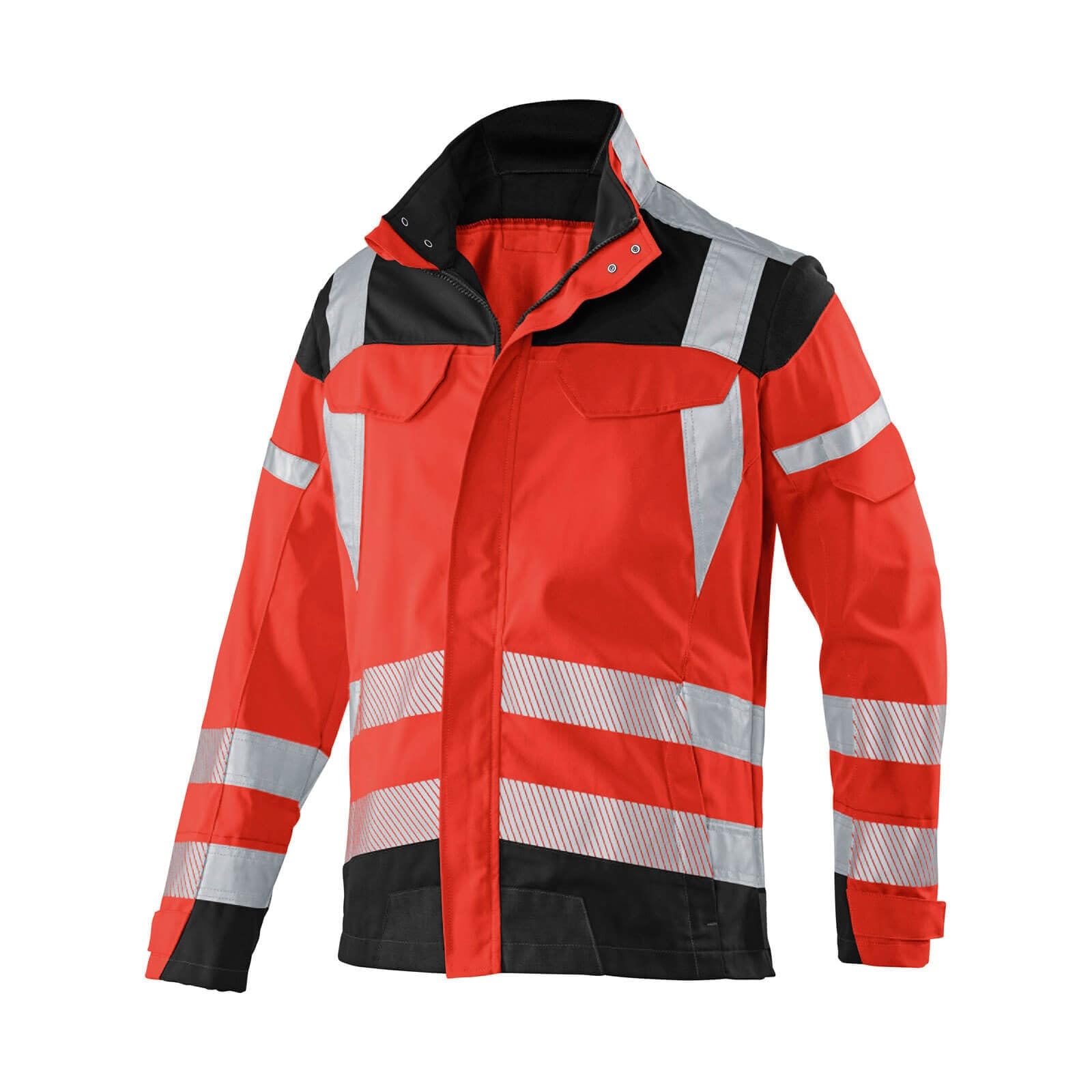 k-bler-reflectiq-arbeitsjacke-psa-2-gr-62-warnschutzjacke-warngelb-dunkelblau image 8