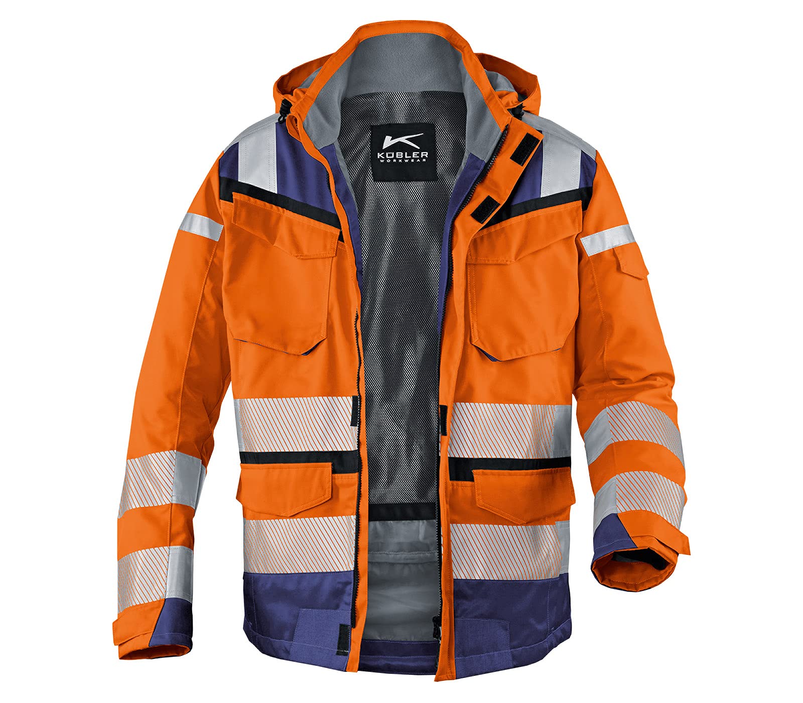 k-bler-activiq-herren-arbeitsjacke-mit-cordura-verst-rkung-und-reflex image 1