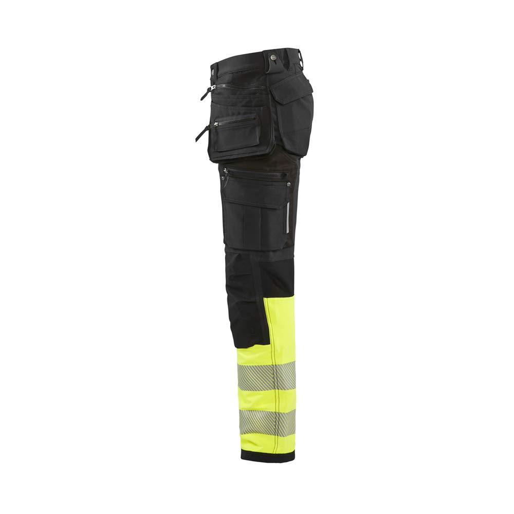 bl-kl-der-1993-hi-vis-4-wege-stretch-hose-schwarz-gelb-gr-e-c148 image 3