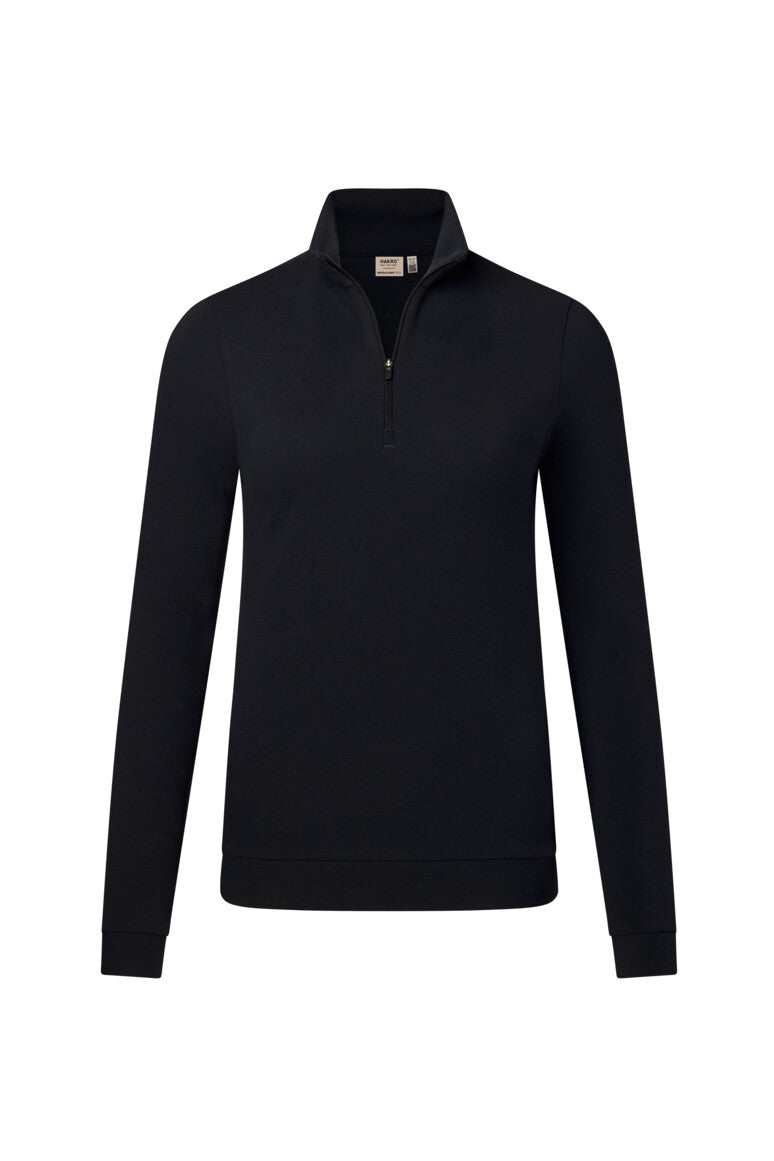 hakro-no-335-damen-zip-longsleeve-piqu-mikralinar-eco image 1
