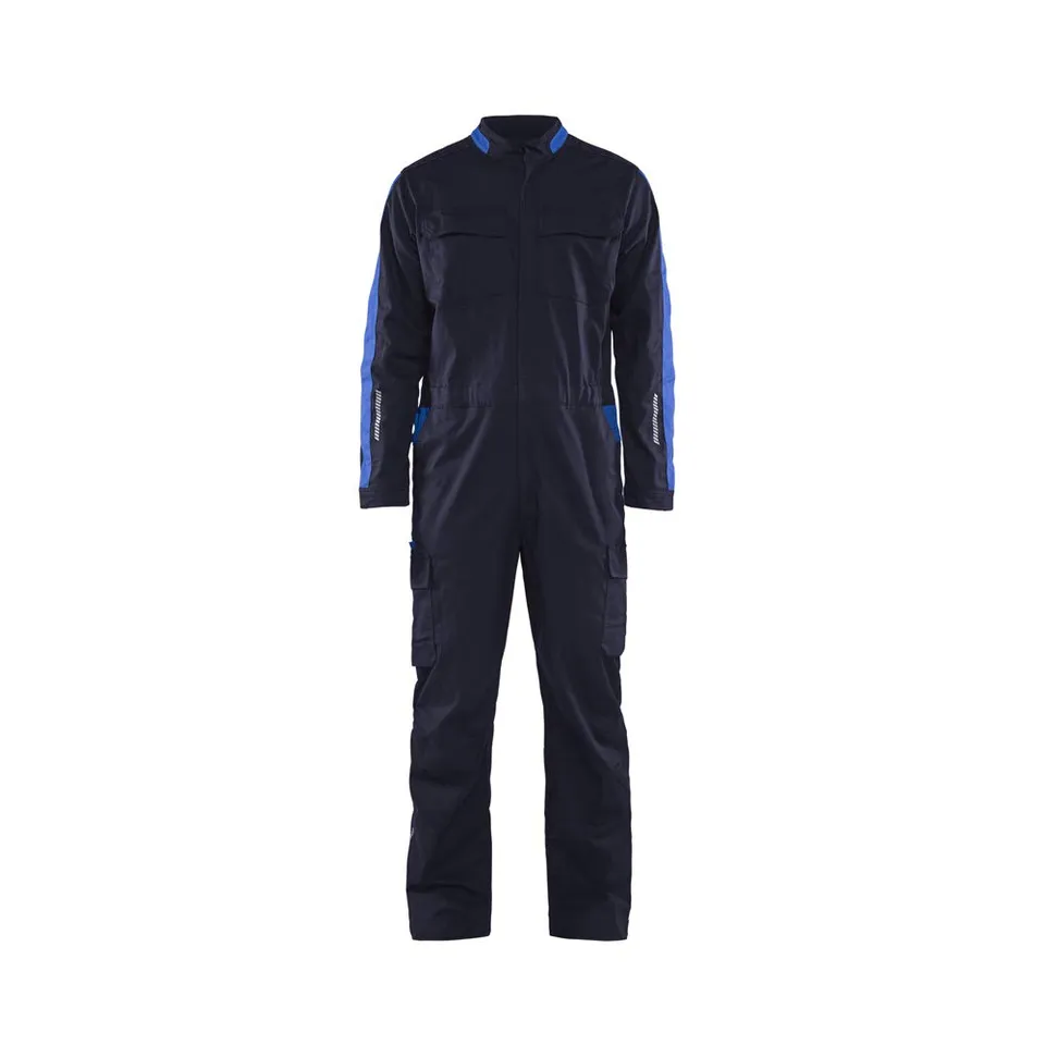 bl-kl-der-6144-stretch-industrie-overall-marineblau-kornblume-c58 image 1