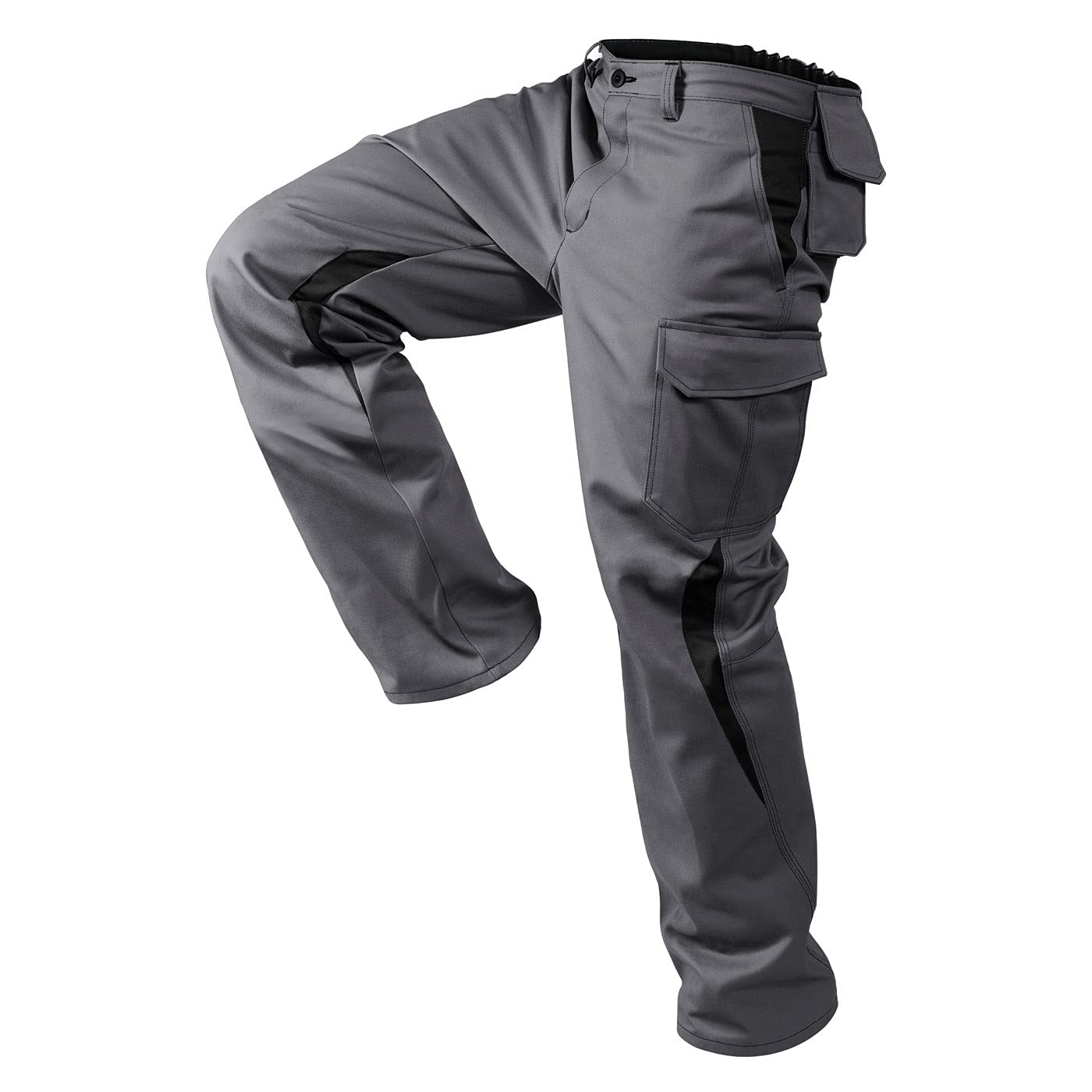 k-bler-workwear-image-dress-leichte-arbeitshose-anthrazit-schwarz-gr-28 image 1