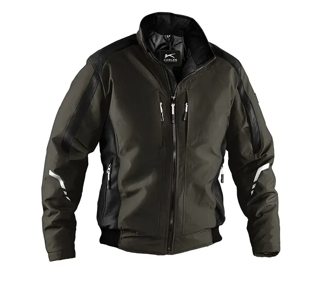 k-bler-weather-wetterblouson-oliv-schwarz-gr-xs-wattierte-arbeitsjacke-100-polye image 1