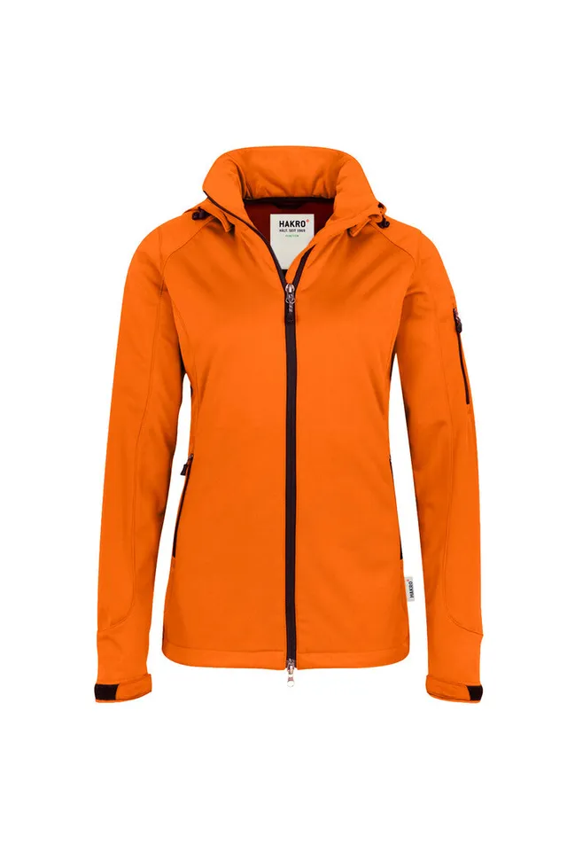 hakro-no-248-damen-softshelljacke-mit-abnehmbarer-kapuze image 1