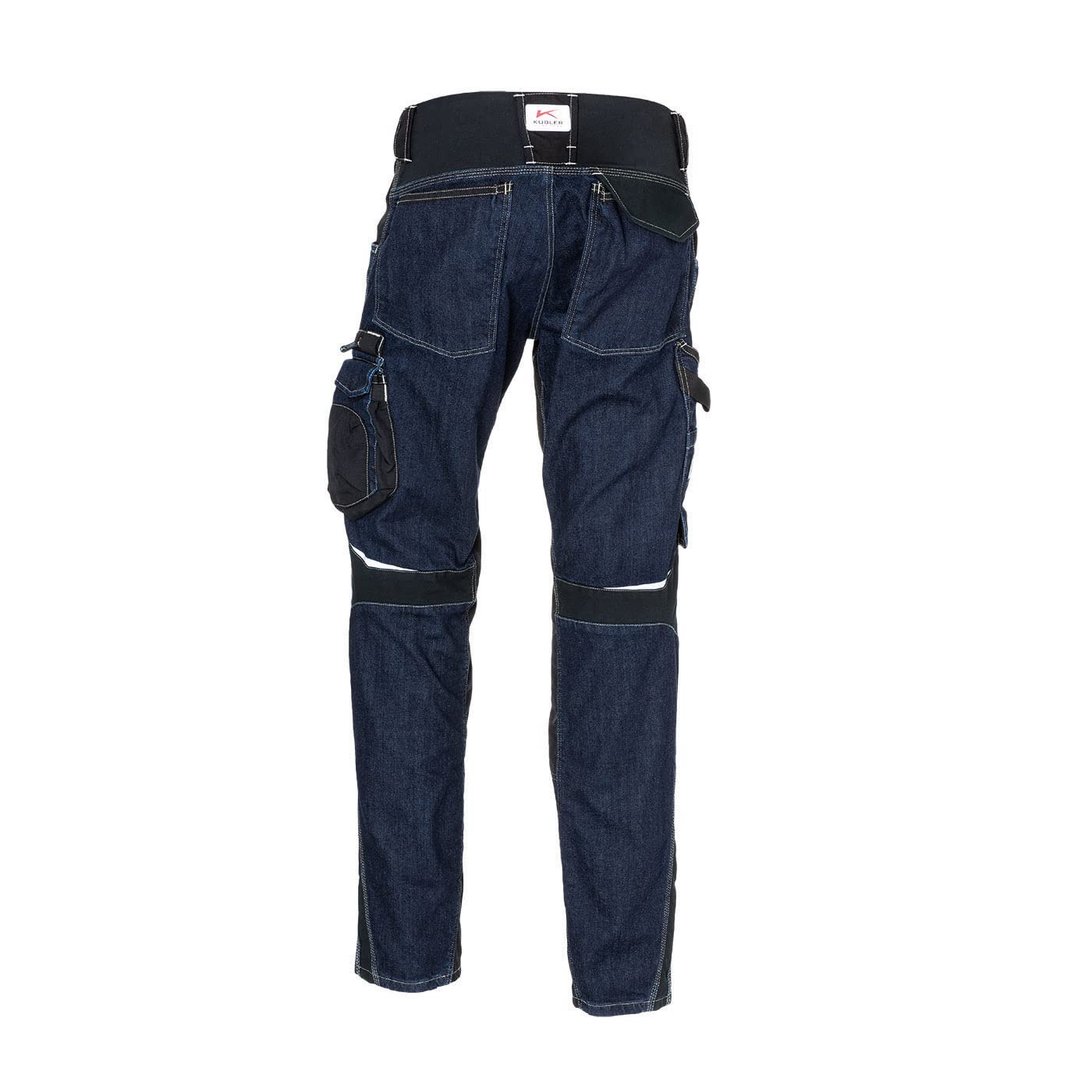 k-bler-activiq-damen-arbeitshose-mit-reflexstreifen image 2