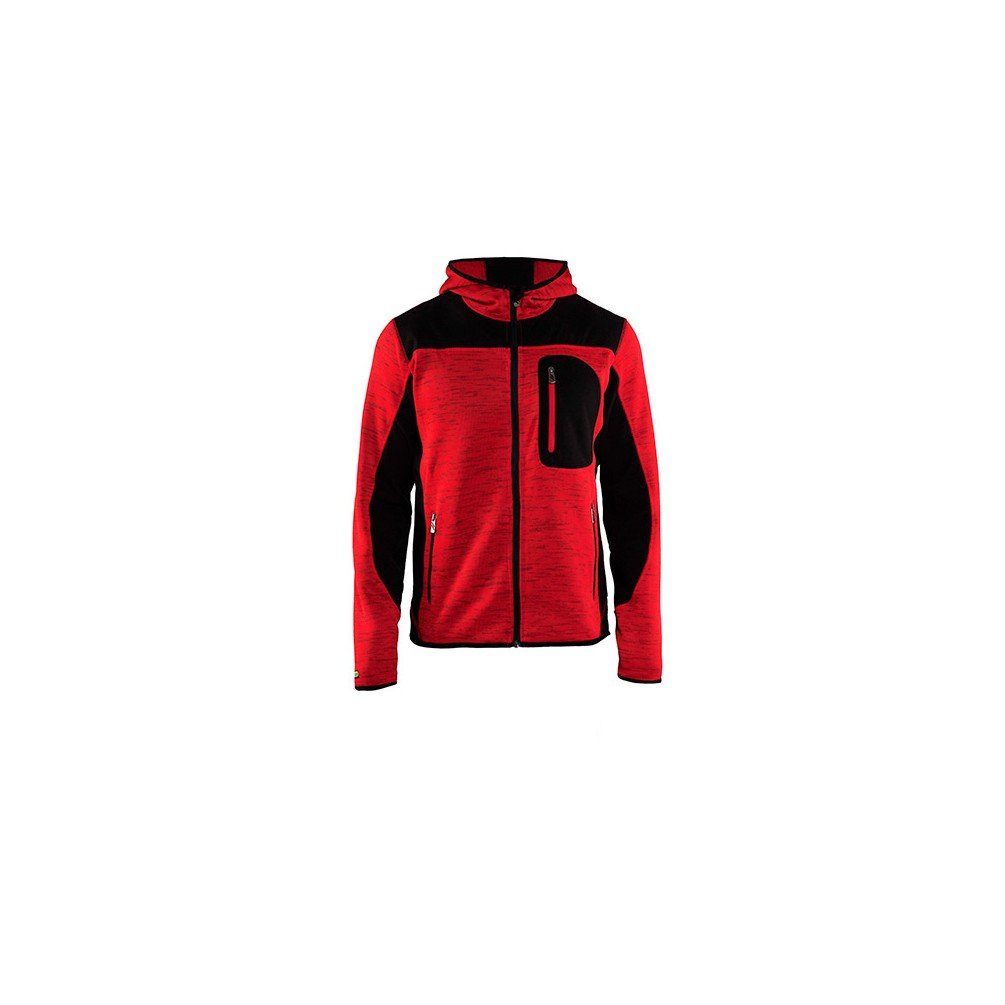bl-kl-der-4930-strickjacke-softshell-herren-grau-melange-gr-l image 8