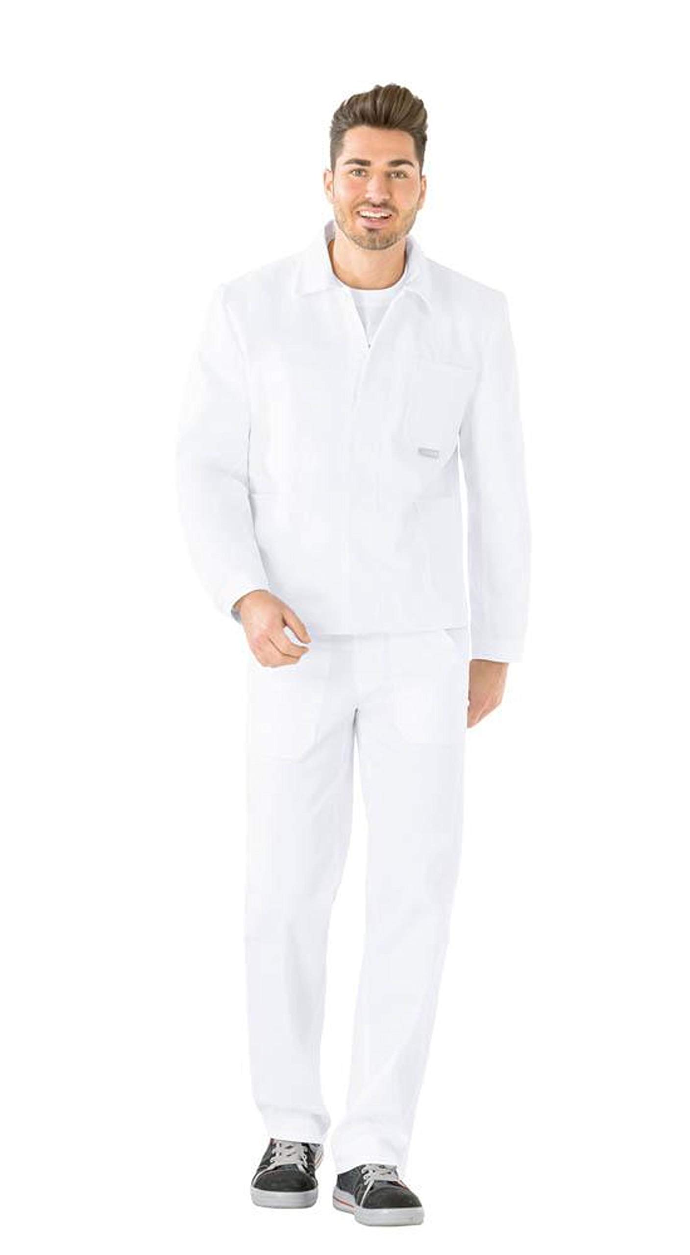planam-bw-290-arbeitsjacke-rein-wei-gr-e-24-baumwolle-290-g-m image 3