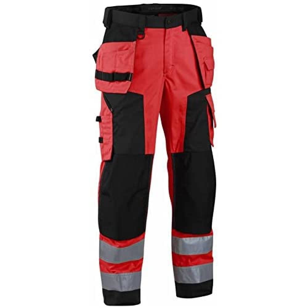 bl-kl-der-1567-winter-softshell-bundhose-high-vis-gelb-marine-44 image 5