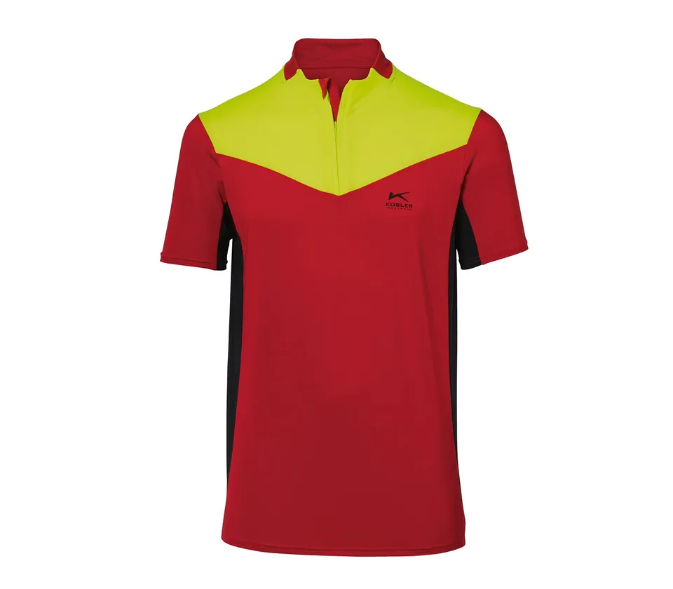k-bler-forest-funktionsshirt-longsleeve-zipp-neck-t-shirt image 1