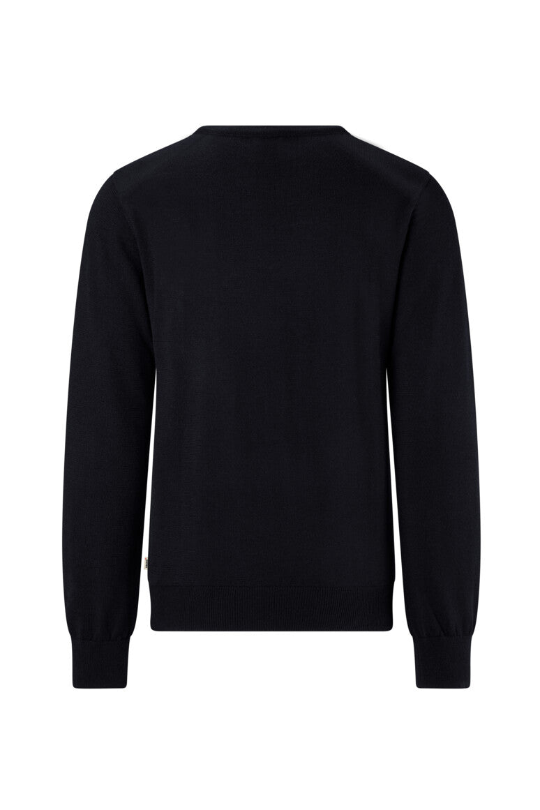 hakro-no-156-pullover-merino-wolle-regular-herren-feinstrick image 4