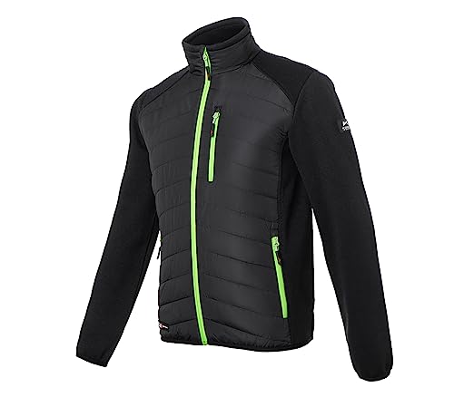 k-bler-pulse-herren-hybrid-jacke-strickfleece-steppjacke image 7