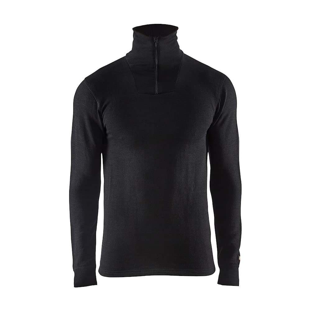bl-kl-der-4894-xwarm-unterhemd-schwarz image 1