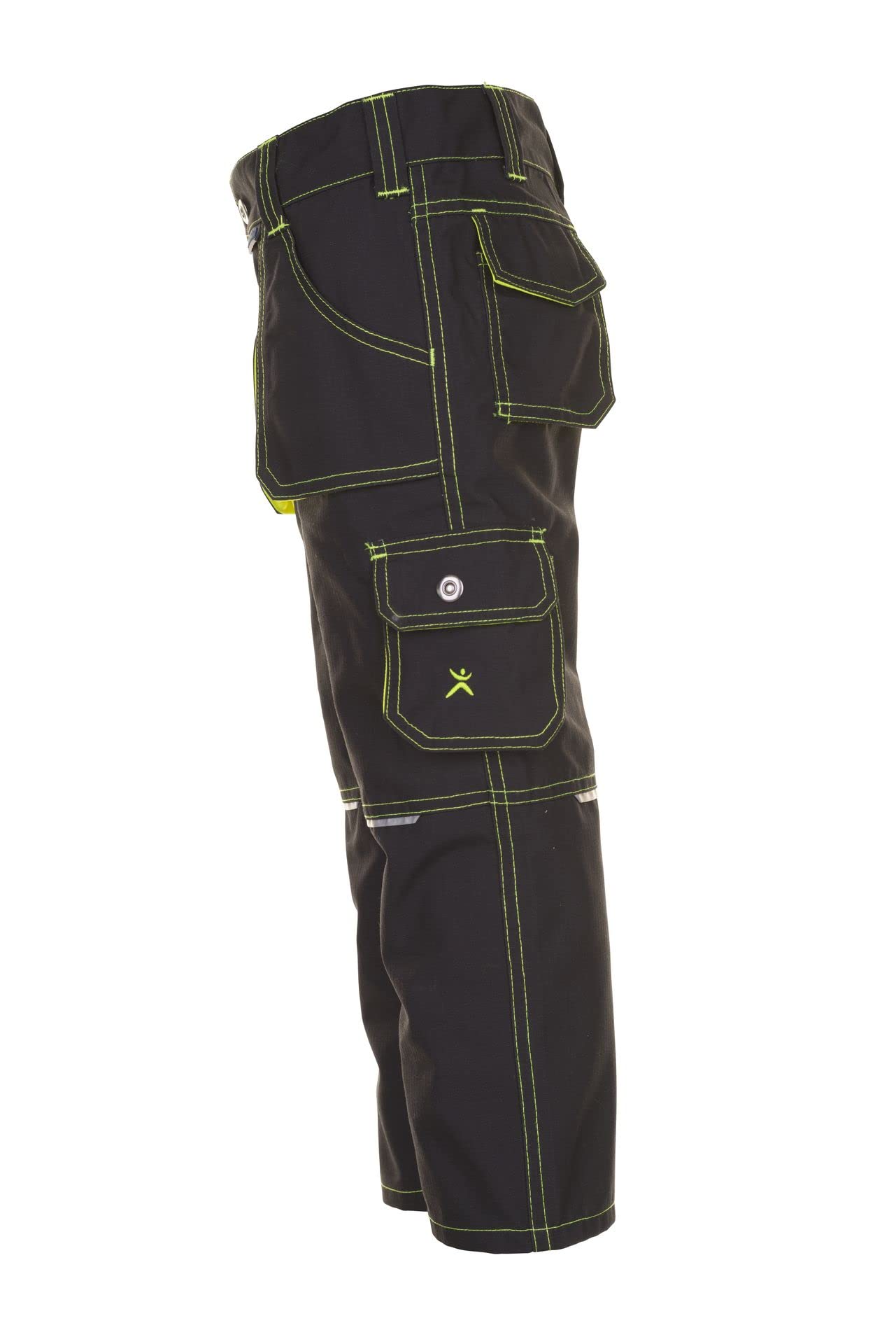 planam-6110-junior-hose-arbeitshose-kinder-anthrazit-gelb-gr-e-86 image 6