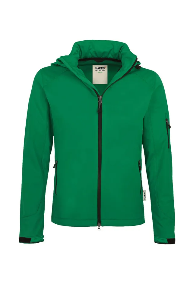 hakro-no-848-softshelljacke-wasser-und-winddicht-mit-kapuze image 1