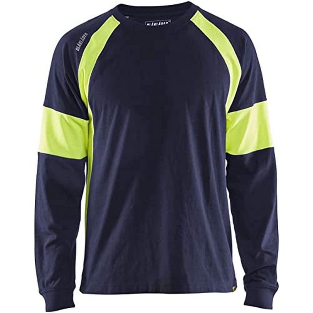 bl-kl-der-3520-langarm-t-shirt-marineblau-gelb-gr-e-l image 5