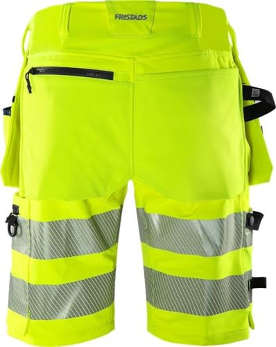 fristads-green-2646-gstp-high-vis-handwerker-stretch-shorts-kl-2-c52-warnschutz- image 8