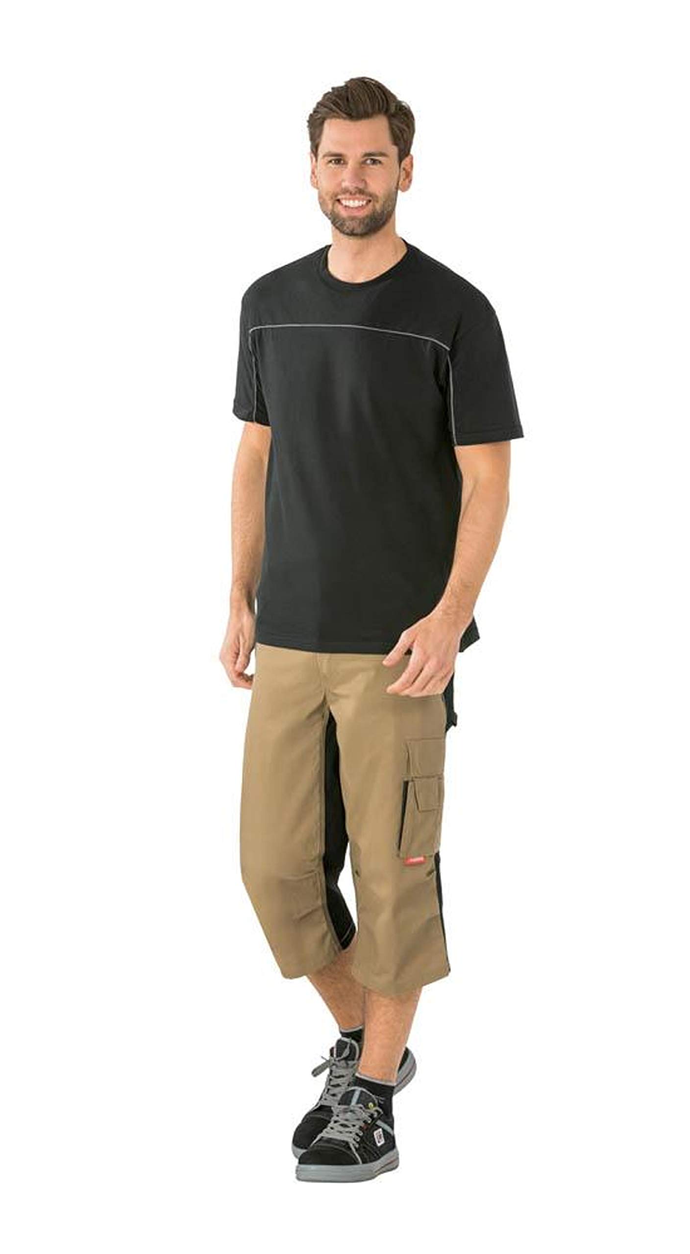 planam-plaline-3-4-hose-unisex-schwarz-zink-gr-e-xxl image 3
