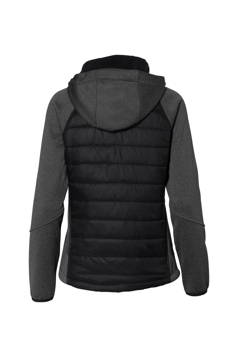 hakro-no-265-damen-kapuzen-hybridjacke-contrast-wasserabweisende-softshell-jacke image 4