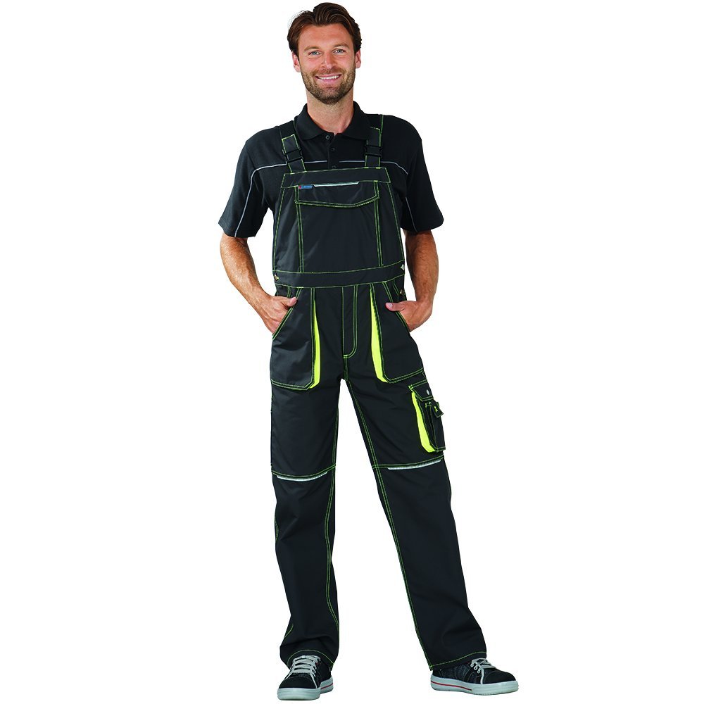 planam-basalt-neon-latzhose-anthrazit-gelb-gr-e-24 image 5
