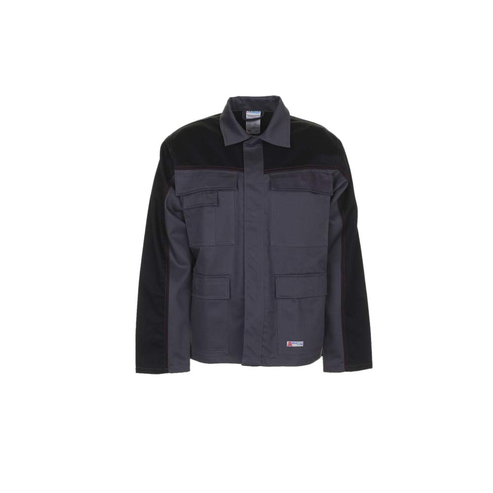 planam-weld-shield-jacke-grau-schwarz-groesse-44 image 1