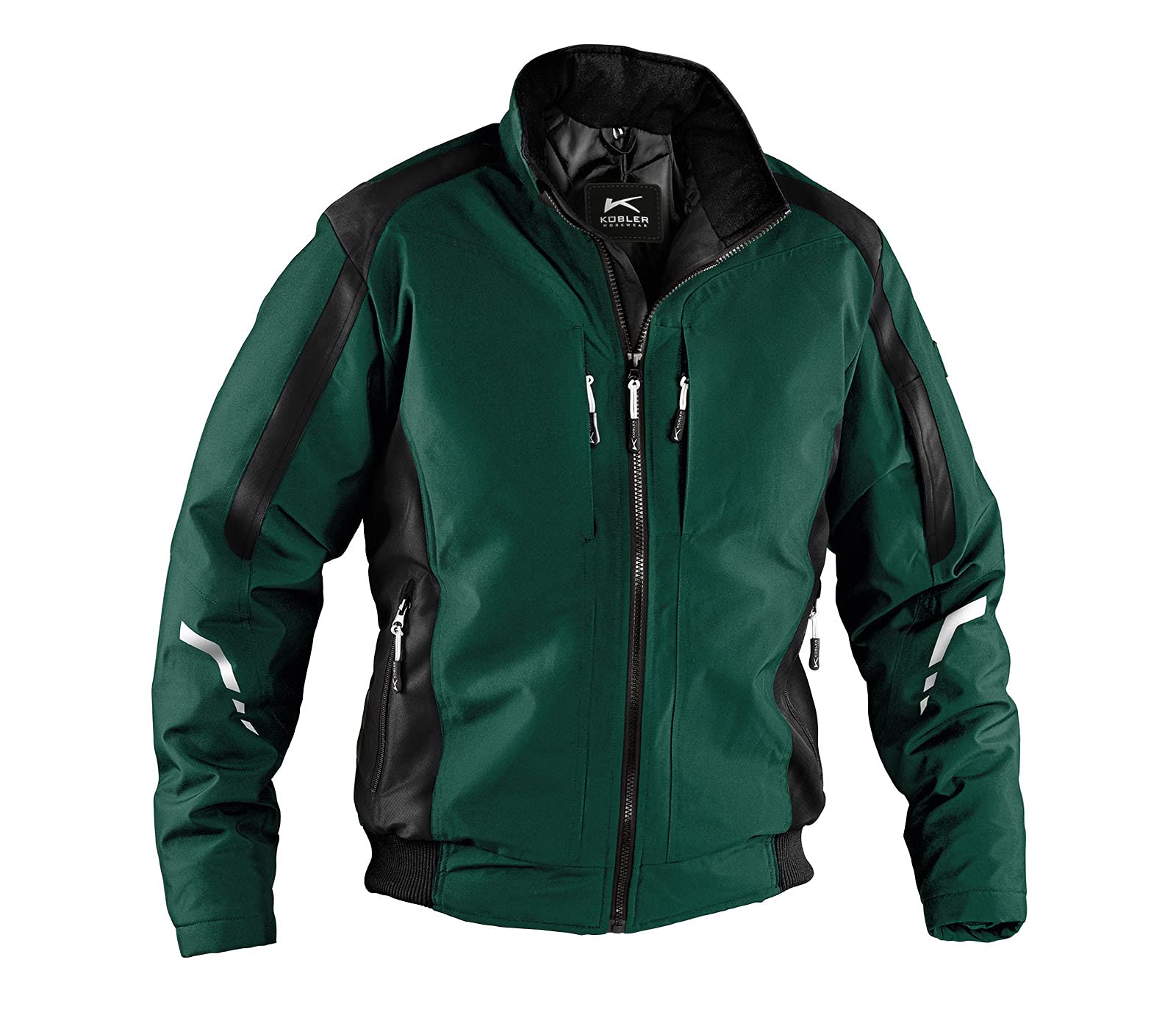 k-bler-weather-wetterblouson-wattiert-moosgr-n-schwarz-gr-e-xl image 1