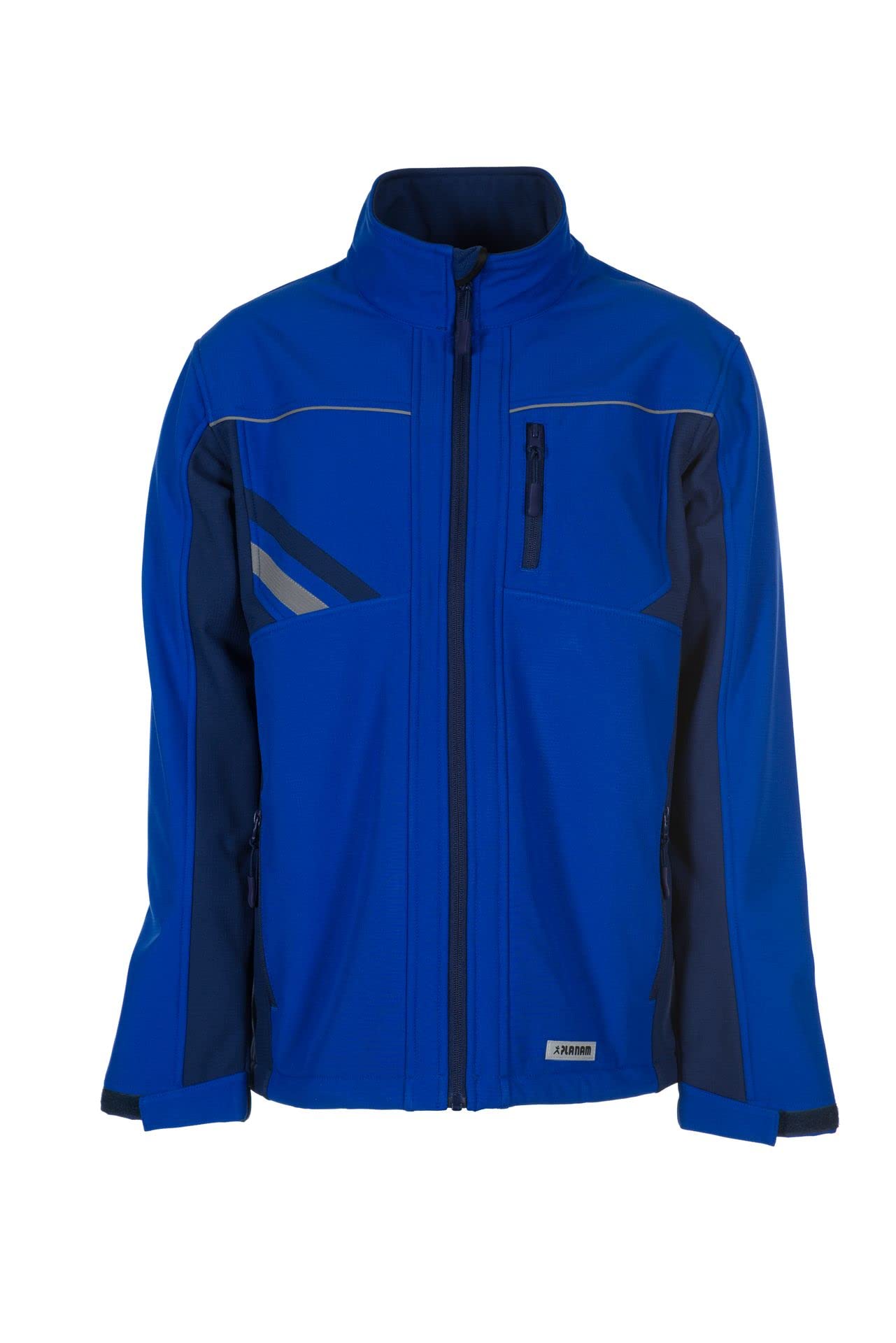 planam-highline-softshelljacke-schiefer-schwarz-rot image 6