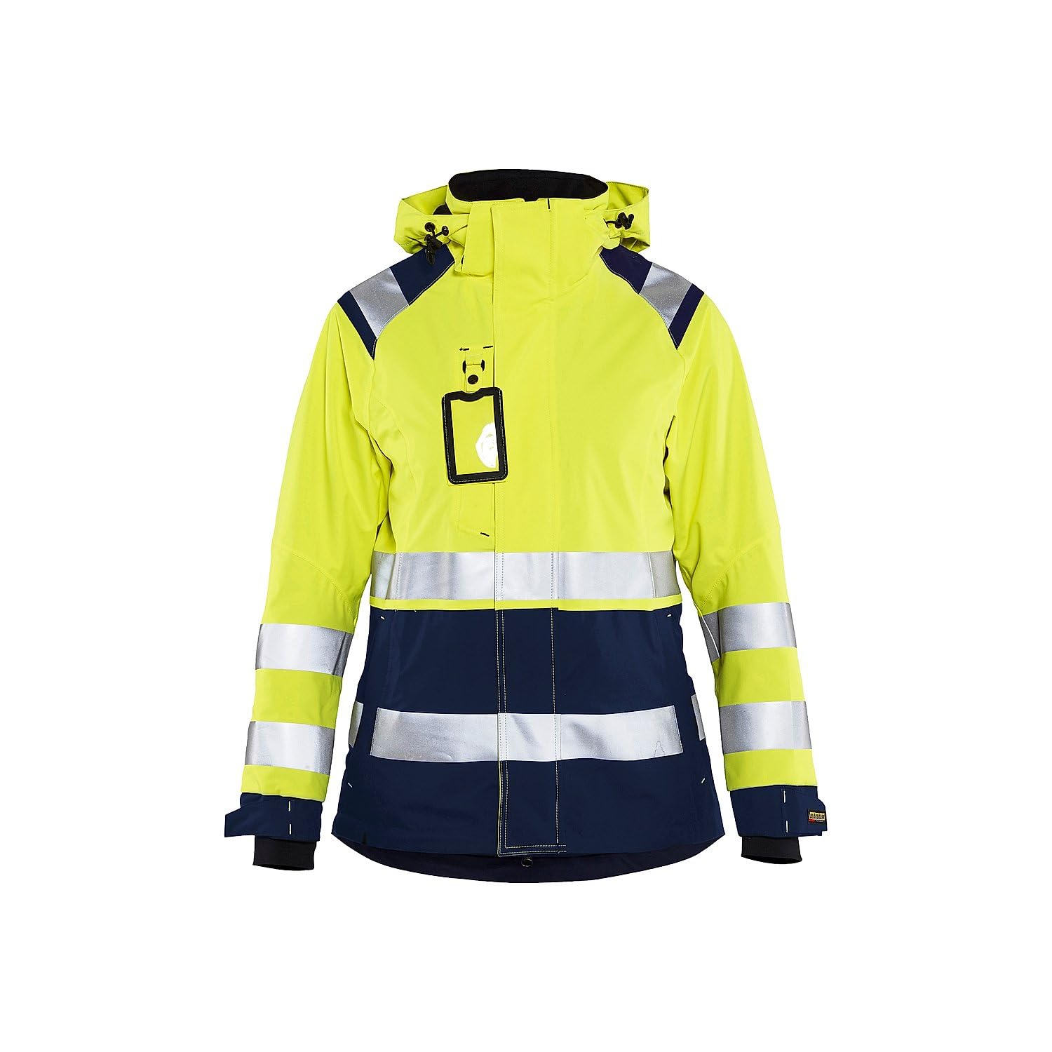 bl-kl-der-4904-damen-high-vis-shell-jacke-warnschutzjacke image 1