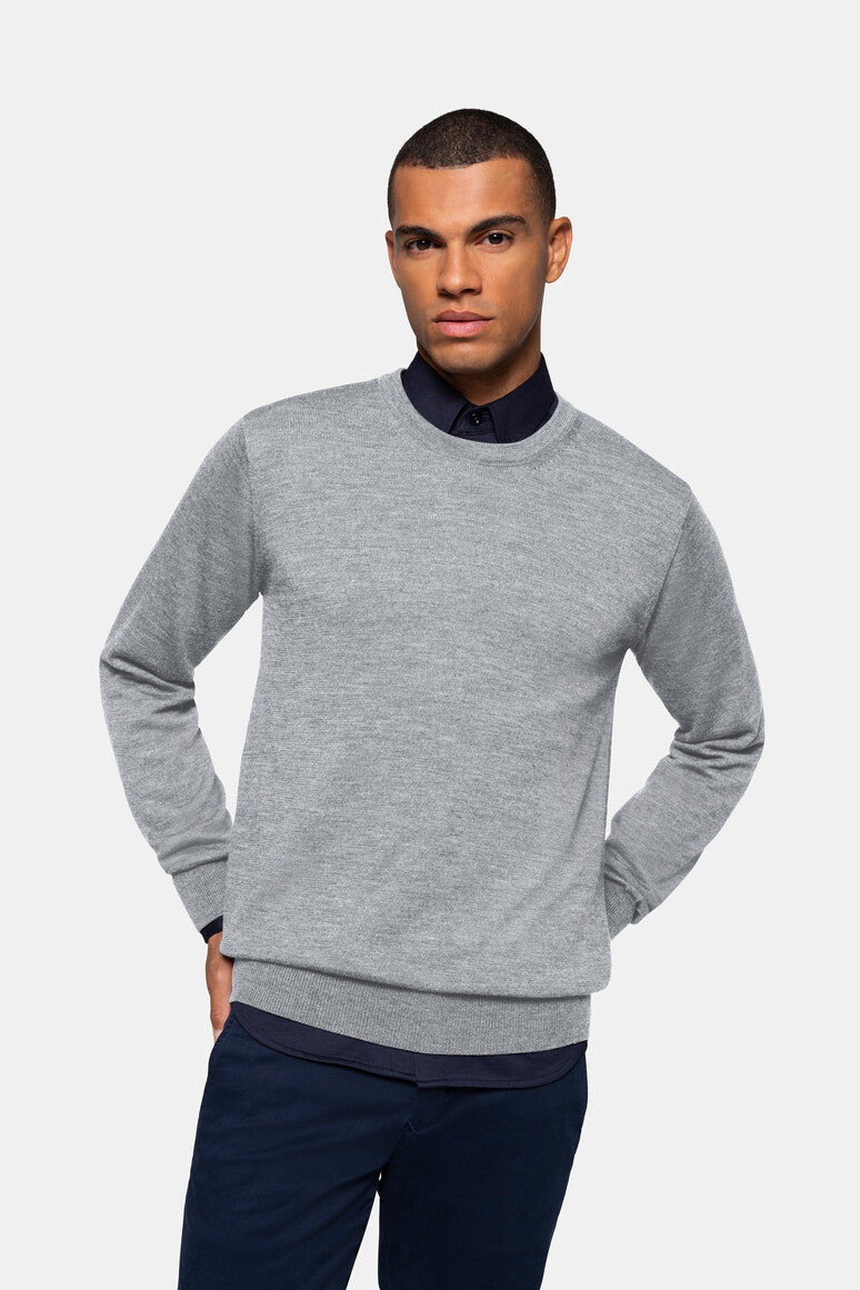 hakro-no-156-pullover-merino-wolle-regular-herren-feinstrick image 6