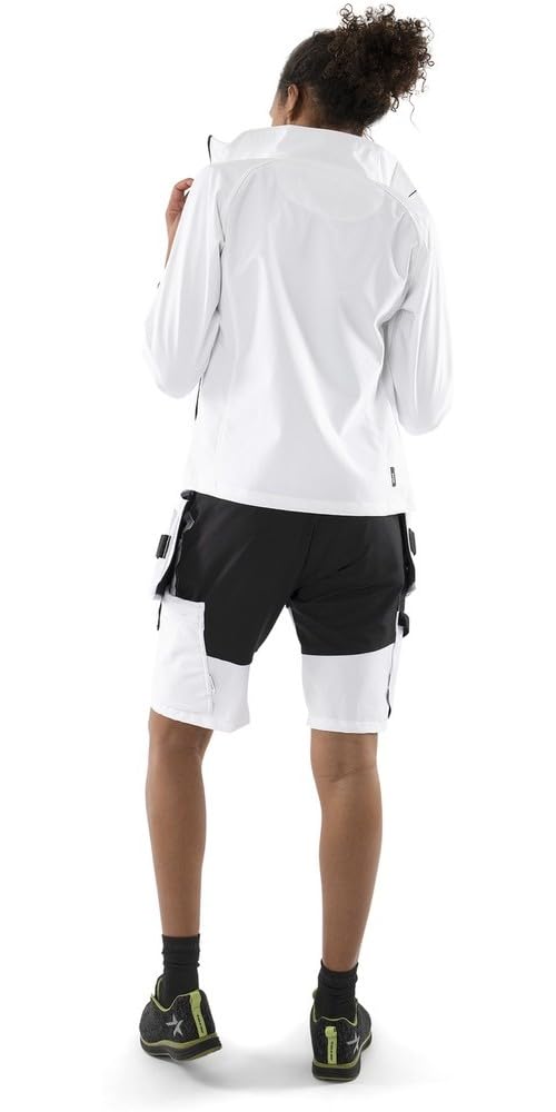 fristads-kansas-stretch-shorts-f-r-maler-c58-wei-schwarz image 6