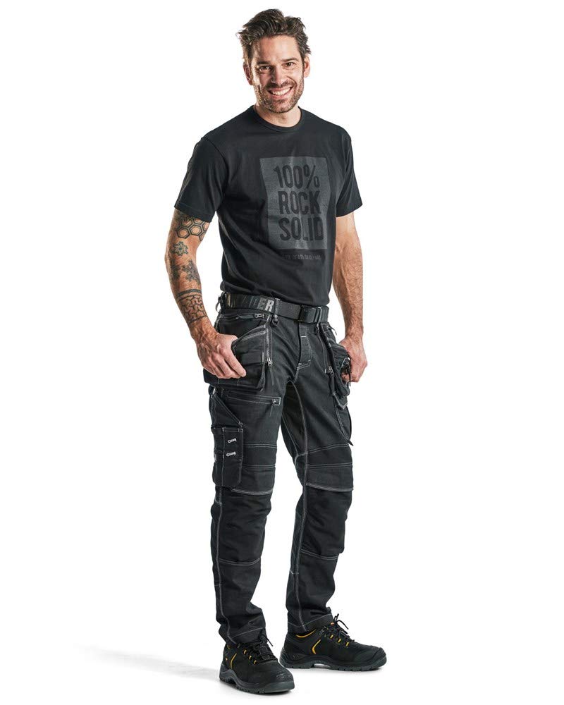 bl-kl-der-19901141-handwerker-hose-stretch-x1900-bundhose-schwarz-c44 image 2