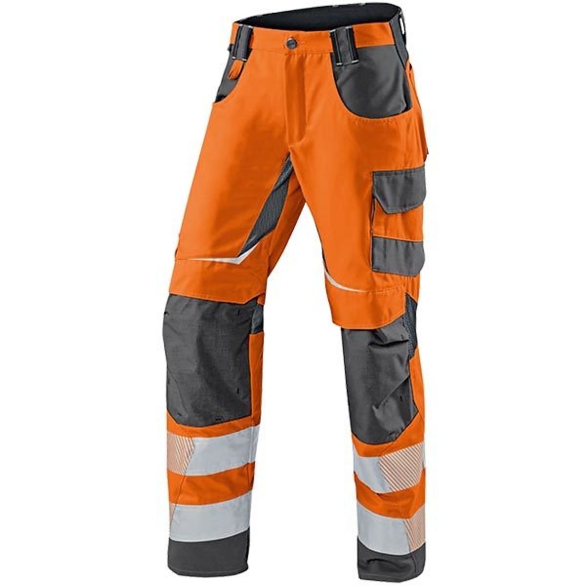 k-bler-reflectiq-warnschutz-sommerhose-psa-2-warnorange-blau-gr-e-48 image 4