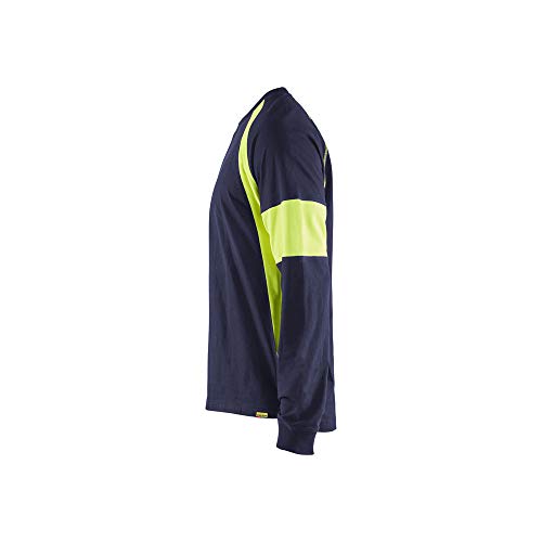 bl-kl-der-3520-langarm-t-shirt-marineblau-gelb-gr-e-l image 8