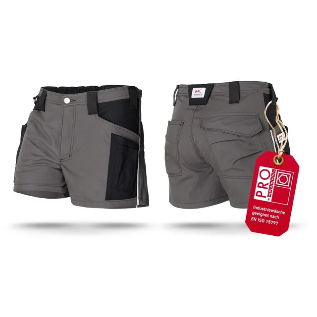 k-bler-activiq-2050-arbeitsshorts-kurz-anthrazit-schwarz-gr-50 image 1