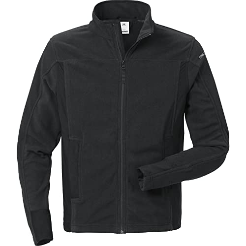 fristads-fusion-fleecejacke-4003-mfl-grau-schwarz-gr-e-l image 7