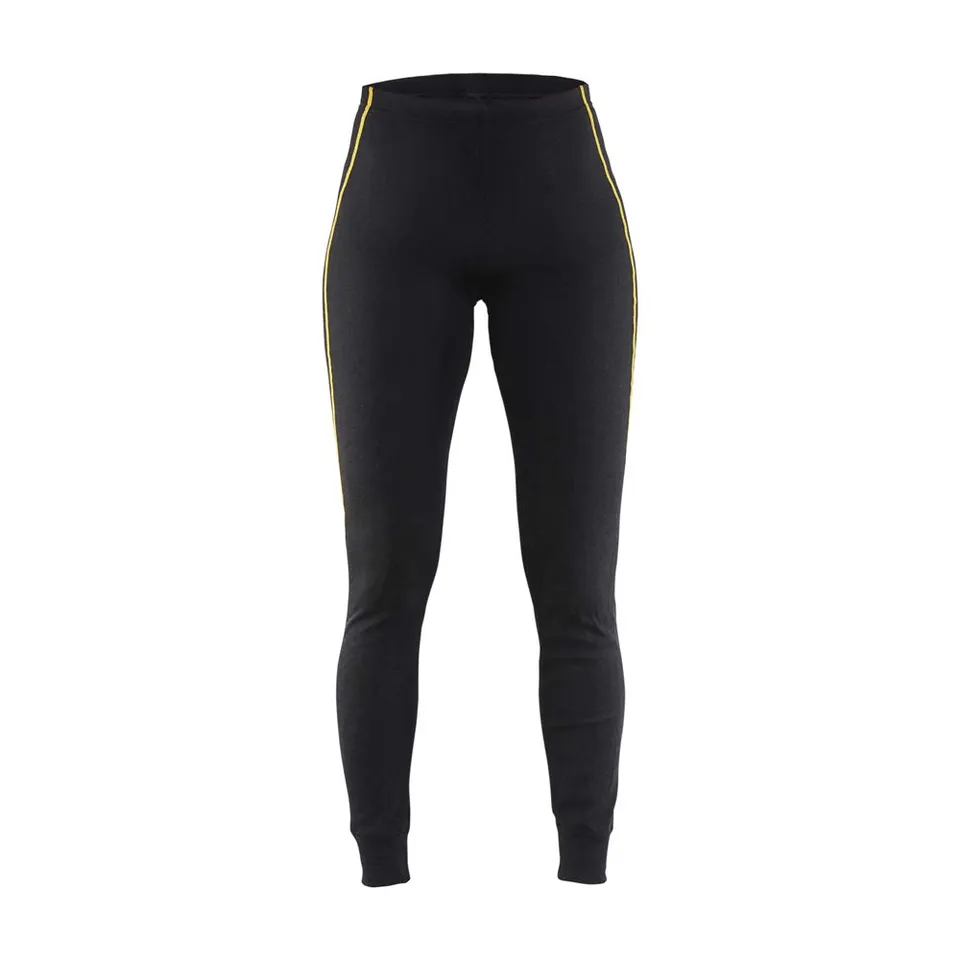 bl-kl-der-7203-damen-flammschutz-unterhose-schwarz-78-merinowolle image 1