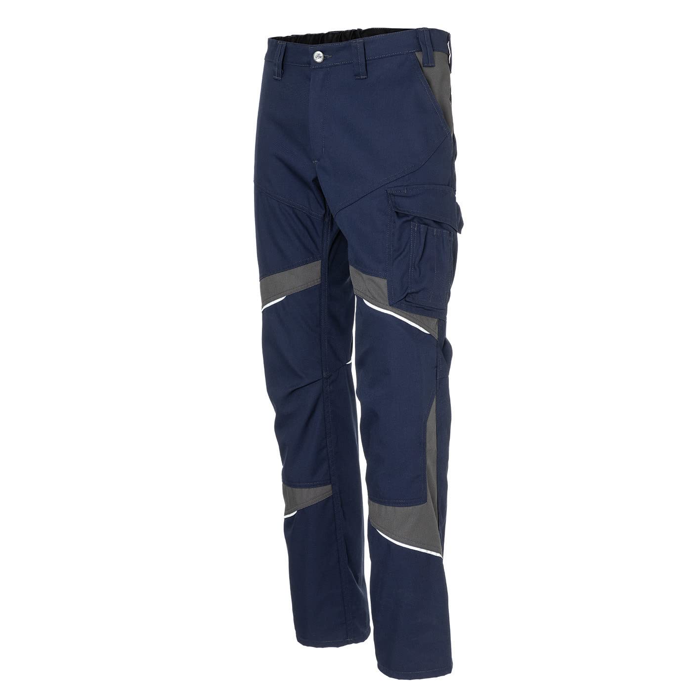 k-bler-activiq-cotton-damenhose-arbeitshose-mit-reflex-elementen image 1