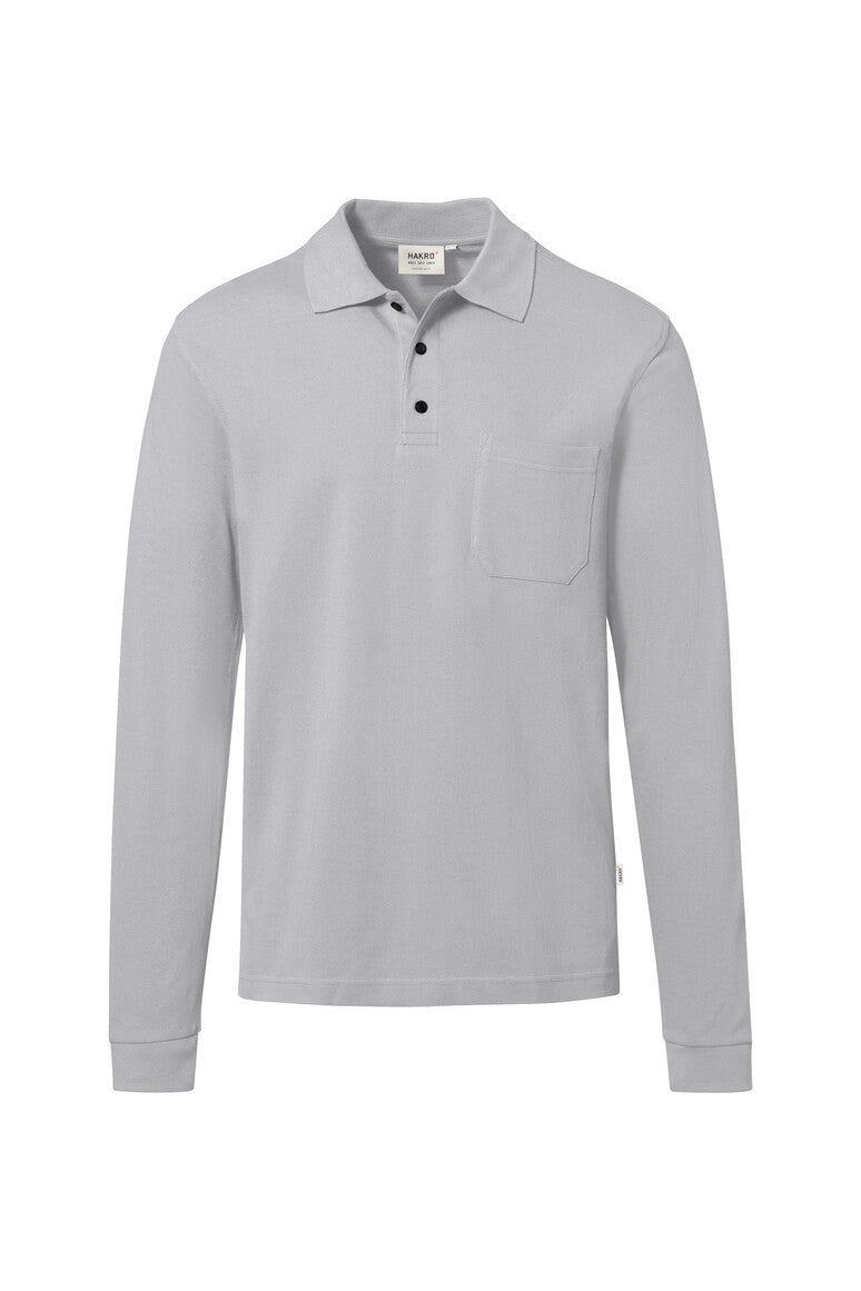 hakro-no-817-pocket-longsleeve-polo-mikralinar-eco-langarm-polo-mit-brusttasche image 1