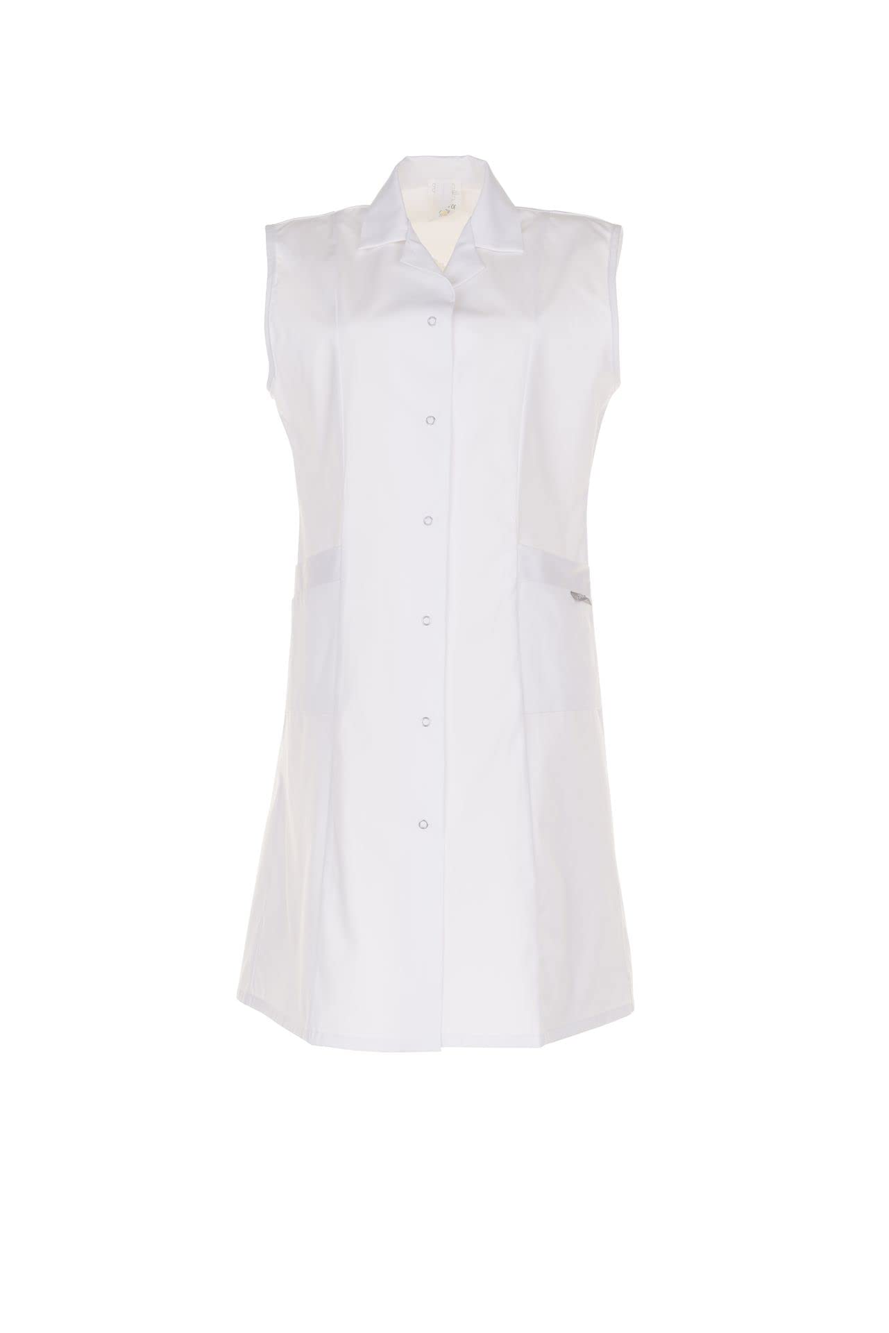 planam-damen-mantel-mg-260-ohne-arm-kornblau-gr-e-40 image 1