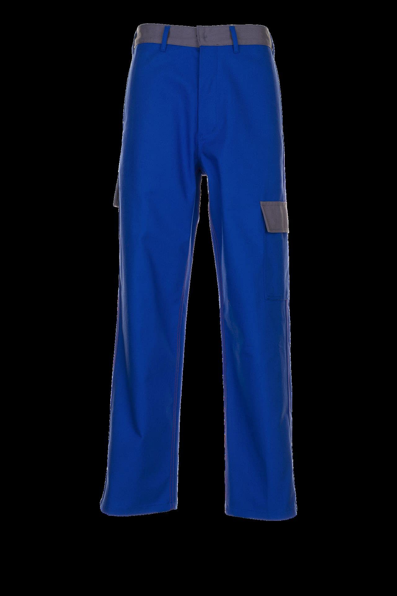planam-major-protect-bundhose-arbeitshose-in-kornblau-grau image 4